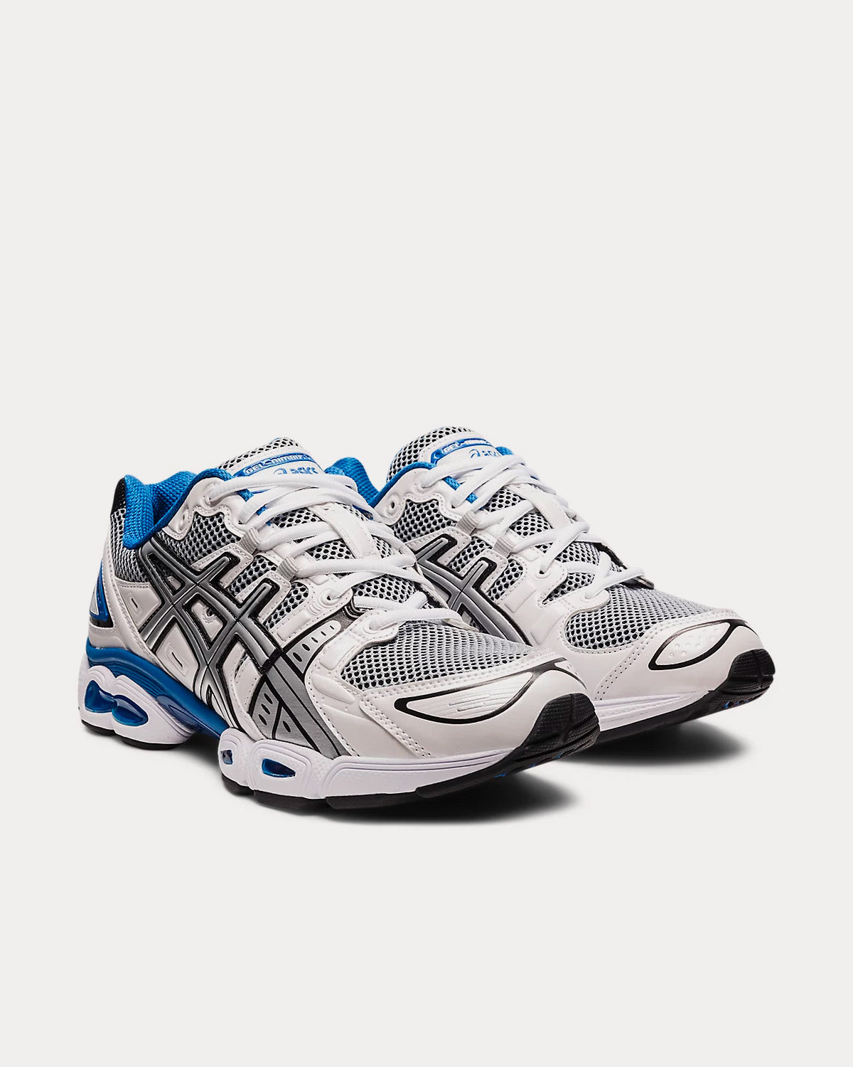 Asics Gel-Nimbus 9 White / Lake Drive Low Top Sneakers - 3