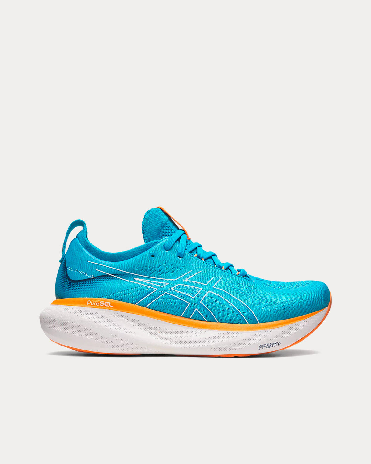 Asics Gel-Nimbus 25 Island Blue / Sun Peach Running Shoes - 1