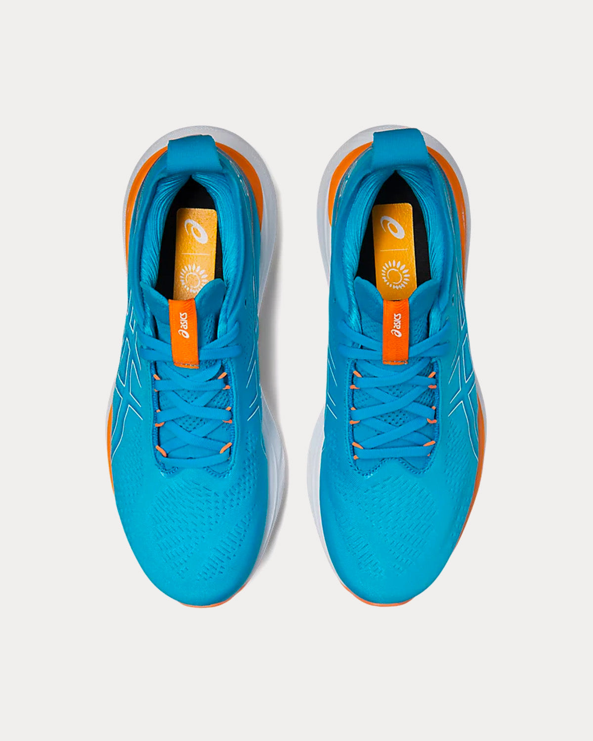 Asics Gel-Nimbus 25 Island Blue / Sun Peach Running Shoes - 2