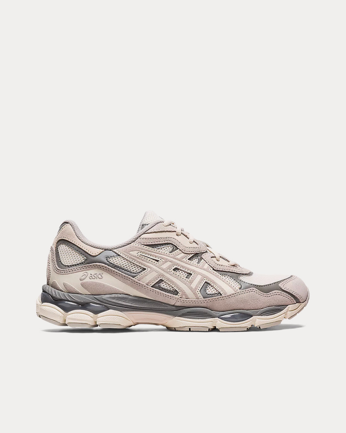 Asics Gel-NYC Cream / Oyster Grey Low Top Sneakers - Sneak in