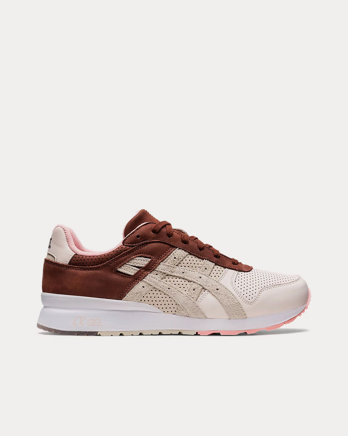 Asics GT-II Blush / Chocolate Brown Low Top Sneakers - 1