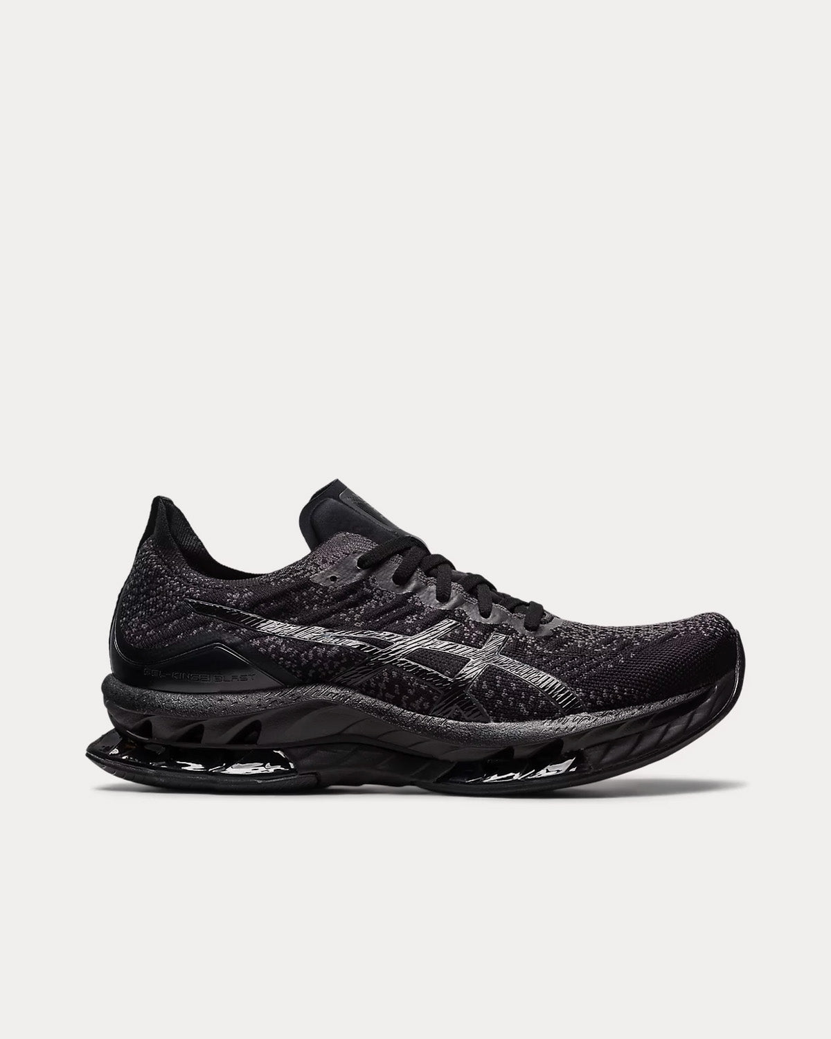 Asics Kinsei Blast Black / Black Running Shoes - 1