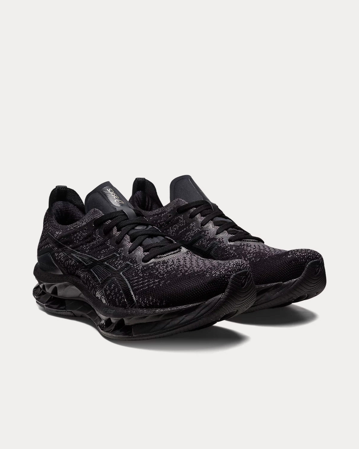 Asics Kinsei Blast Black / Black Running Shoes - 3