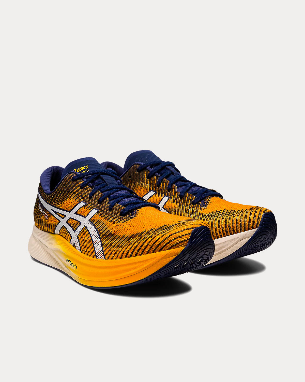 Asics - Magic Speed 2 Amber / White Running Shoes