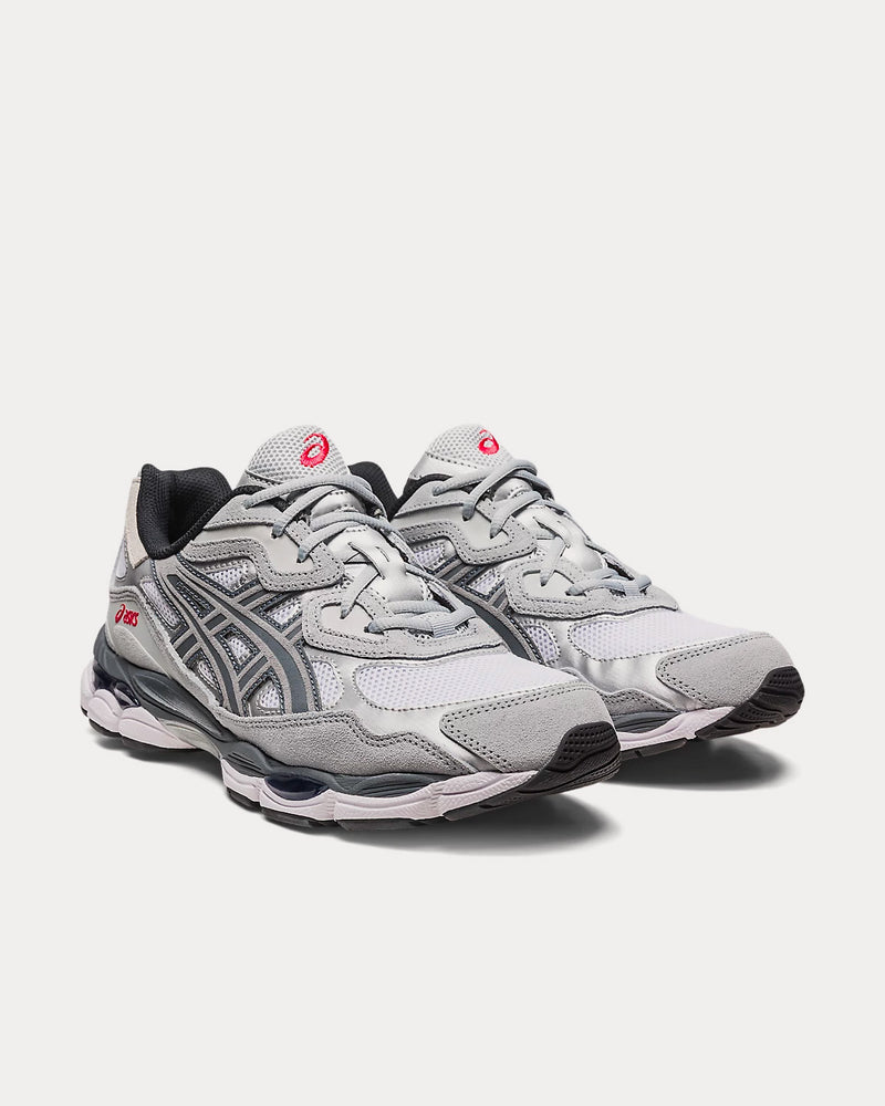 Asics Gel-NYC White / Steel Grey Low Top Sneakers - 3