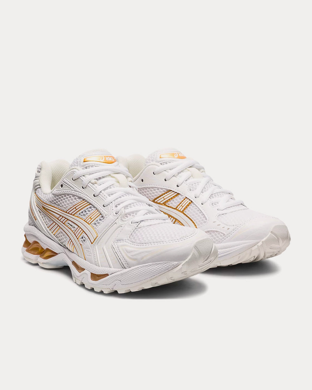 Asics GEL-KAYANO 14 White / White Running Shoes - 3