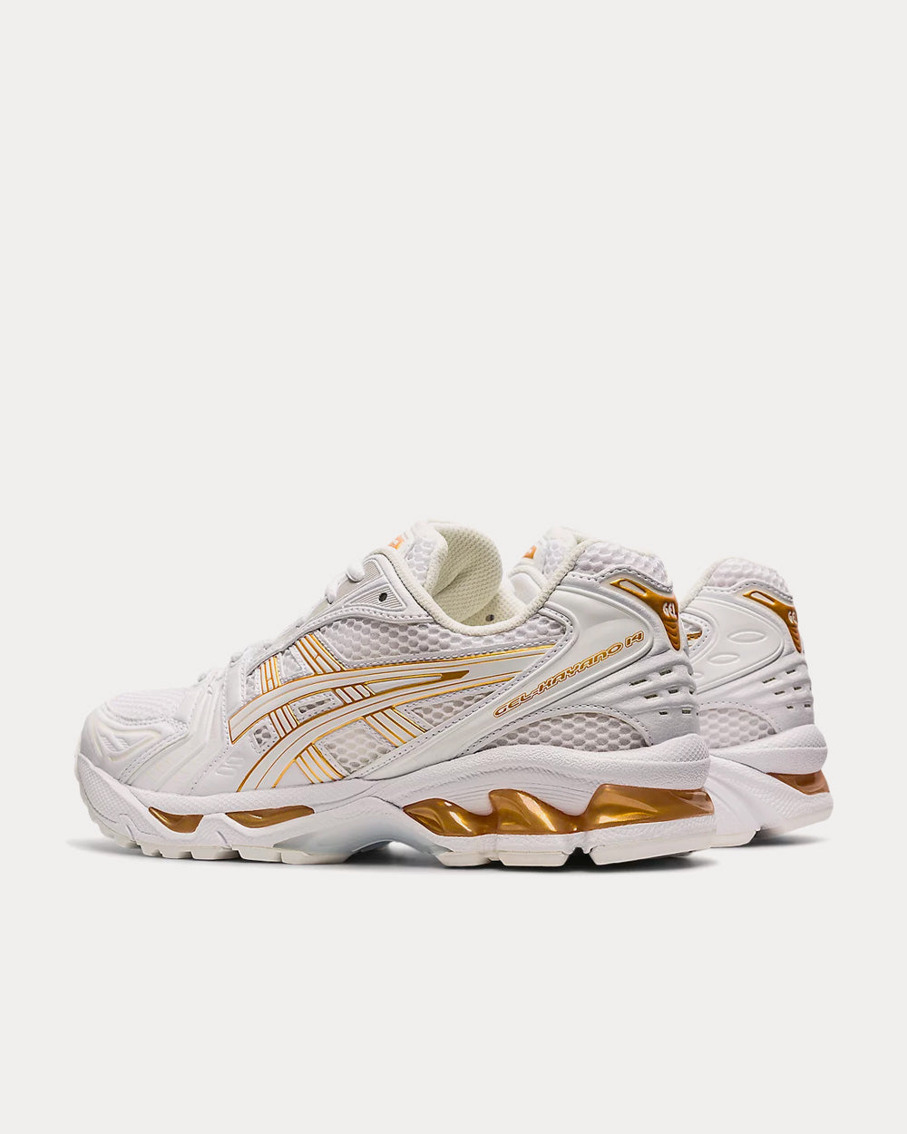 Asics GEL-KAYANO 14 White / White Running Shoes - 4