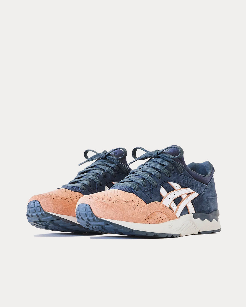 Asics x Kith Gel-Lyte V Salmon Toe Low Top Sneakers - 3