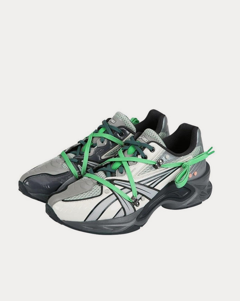 Asics x Andersson Bell Protoblast Smoke Grey / Sea Grass Running Shoes - 2