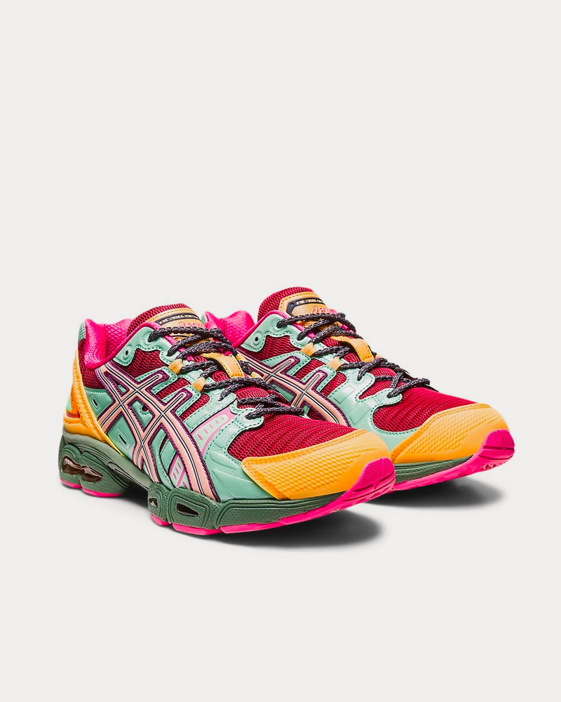 Asics x Brain Dead GEL-Nimbus 9 Rio Red / Almost Apricot Low Top Sneakers - 2