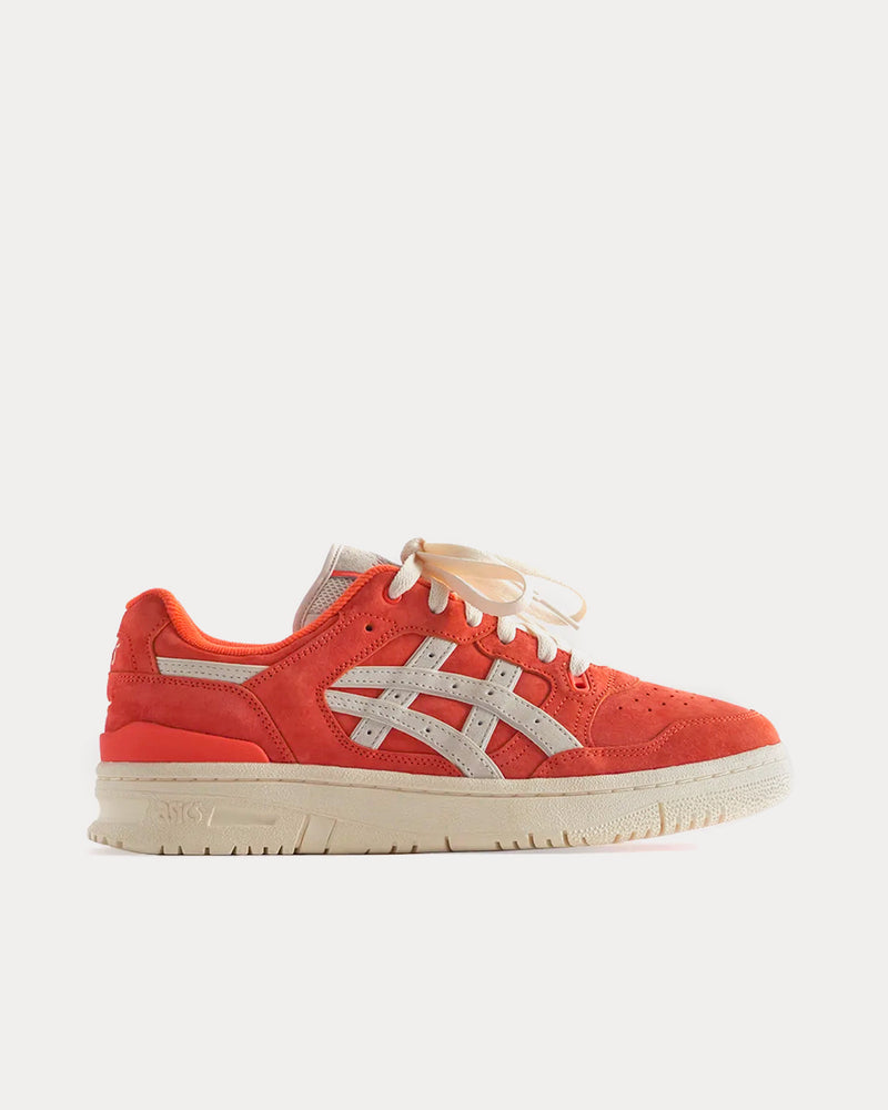 Asics x Kith Ex89 Suede Orange Low Top Sneakers - 1