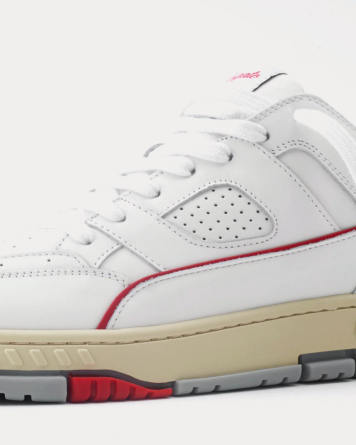 Axel Arigato Area Lo White / Red Low Top Sneakers - 4