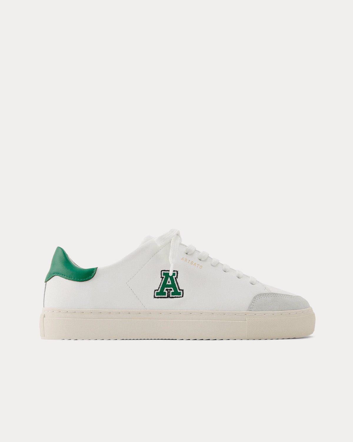 Axel Arigato Clean 90 College A Varsity White / Kale Green Low Top Sneakers - 1