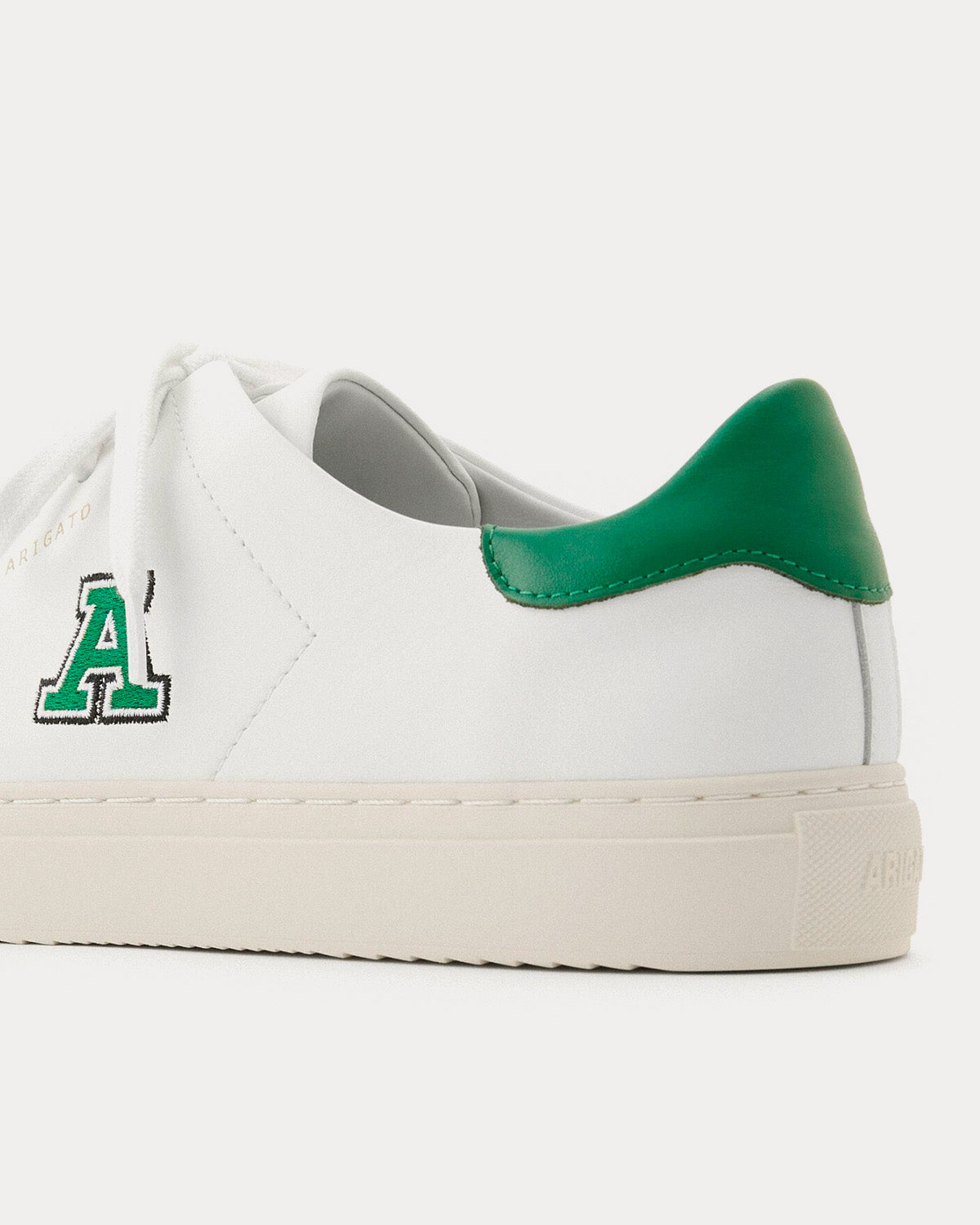 Axel Arigato Clean 90 College A Varsity White / Kale Green Low Top Sneakers - 3