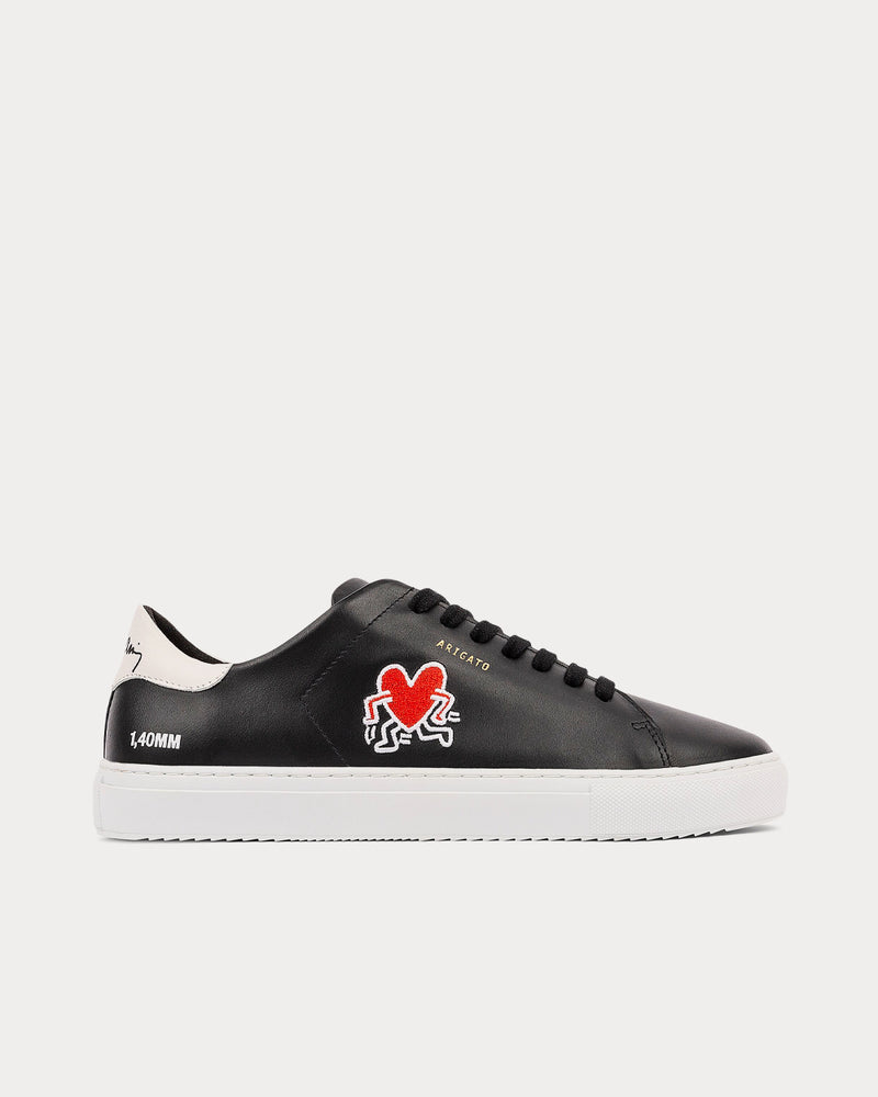 Axel Arigato x Keith Haring Clean 90 Black Low Top Sneakers - 1