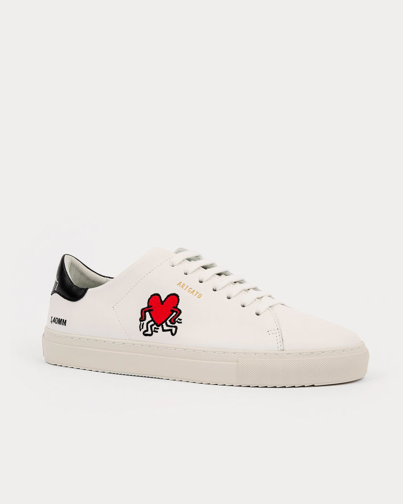 Axel Arigato x Keith Haring Clean 90 White Low Top Sneakers