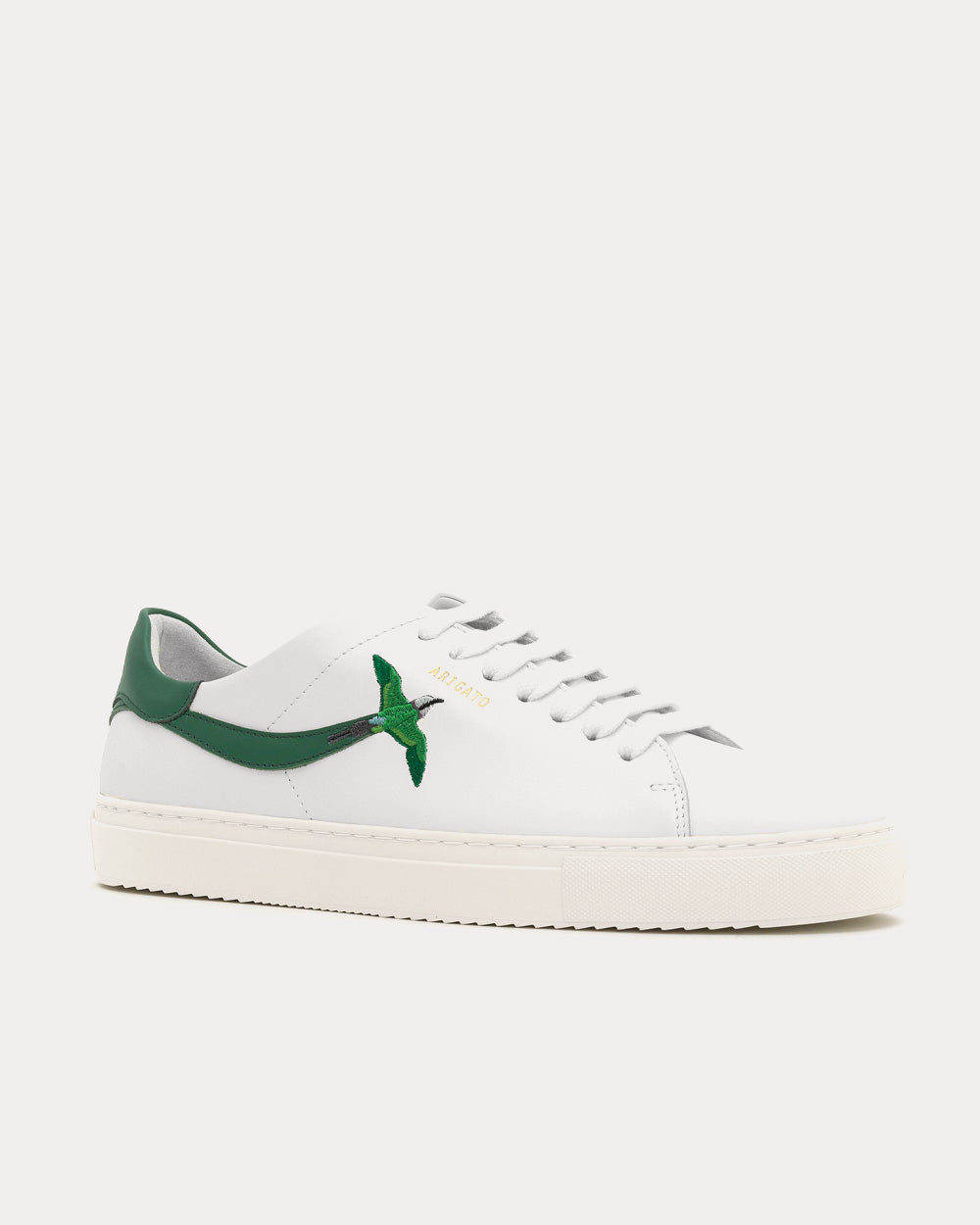 Axel Arigato Clean 90 Stripe Bee Bird White / Kale Green Low Top Sneakers - 3