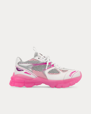 Axel Arigato Marathon Runner White / Pink Low Top Sneakers