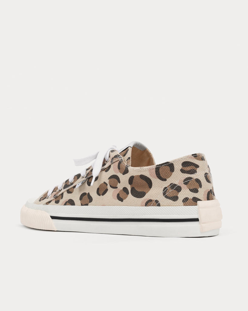 Leopard low hot sale top sneakers