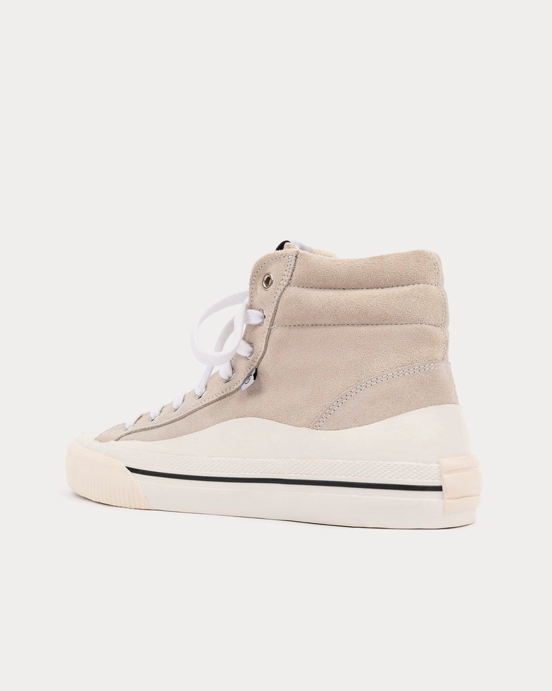 Axel Arigato Midnight Suede Pale Beige High Top Sneakers - 3