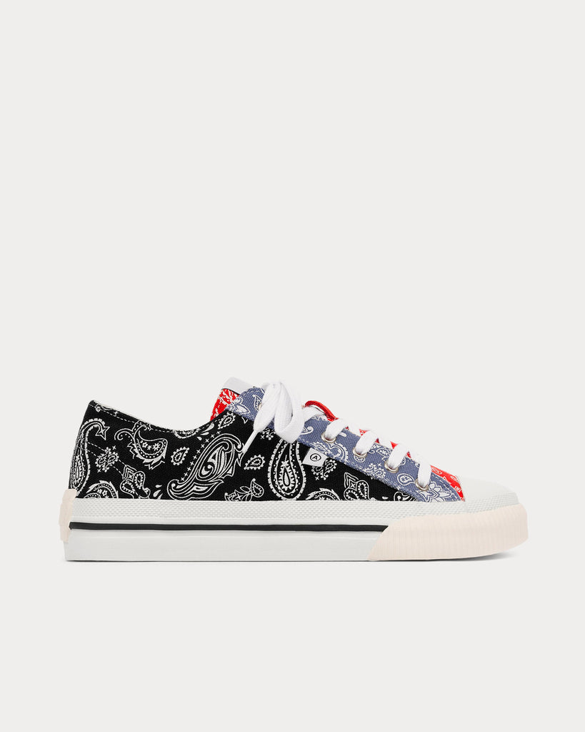 Axel Arigato Midnight Low Print Paisley Low Top Sneakers Sneak