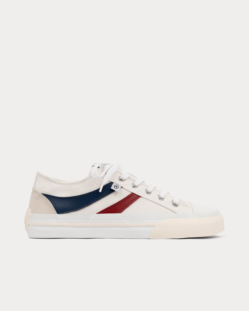 Axel Arigato Midnight Low Stripe White Blue Bordeaux Low Top