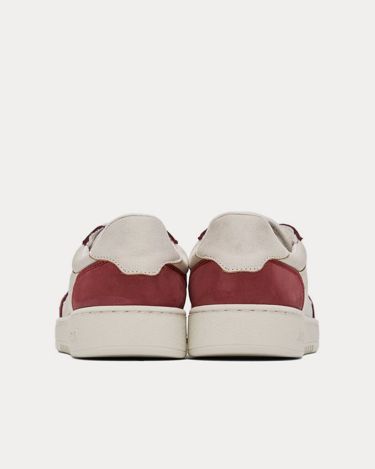 Axel Arigato Dice Lo Off-White / Burgundy Low Top Sneakers - 3