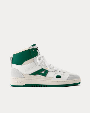 Axel Arigato A-Dice Hi White / Kale Green High Top Sneakers