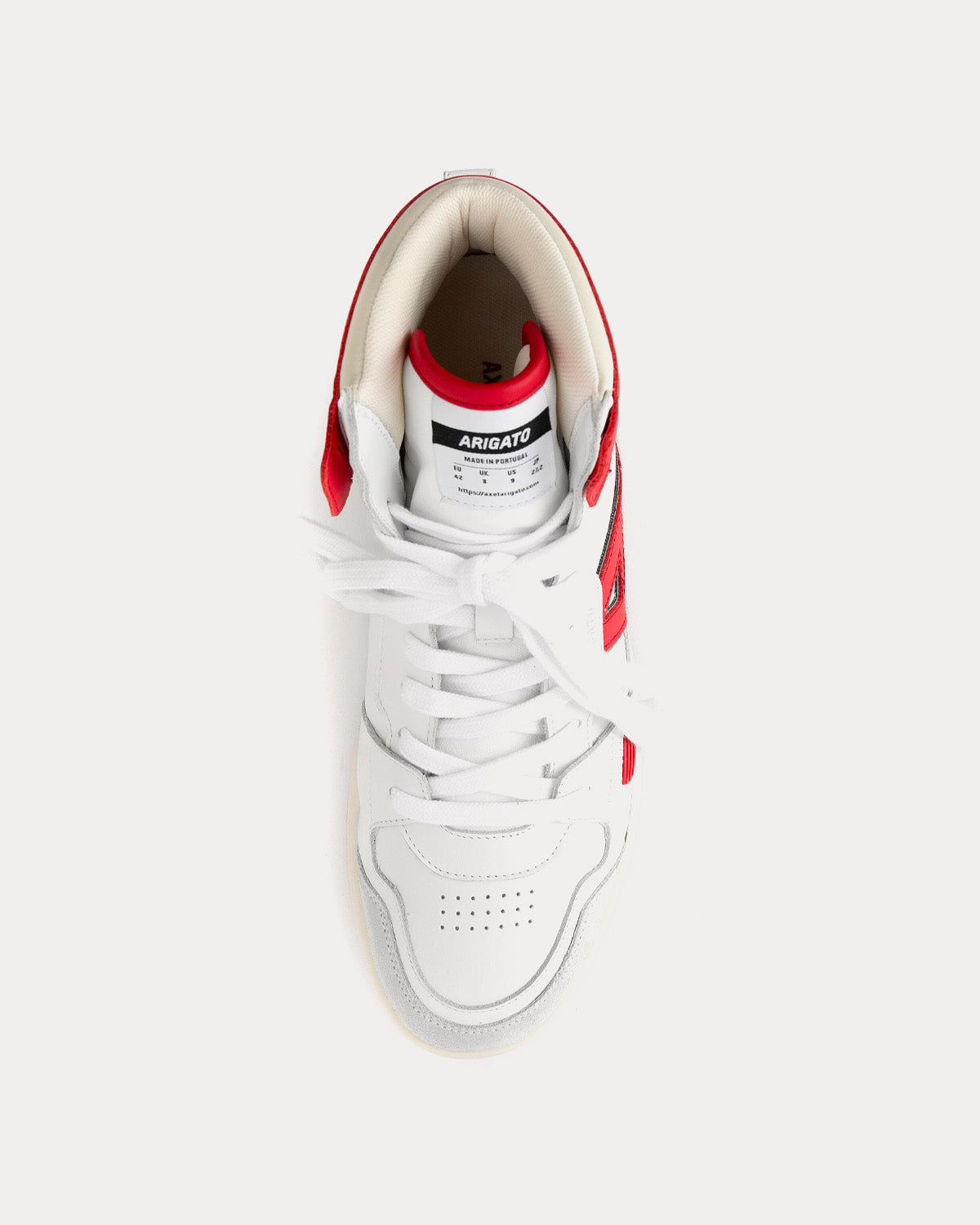 Axel Arigato A-Dice Hi White / Red High Top Sneakers - 2