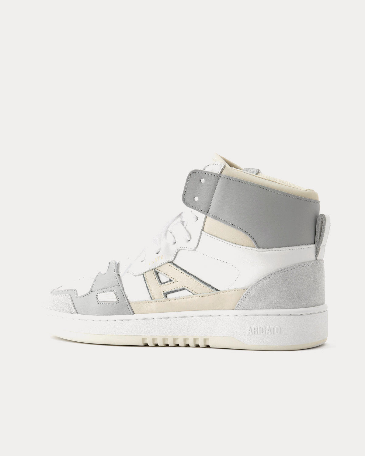 Axel Arigato A-Dice Hi White / Beige / Grey High Top Sneakers - 3