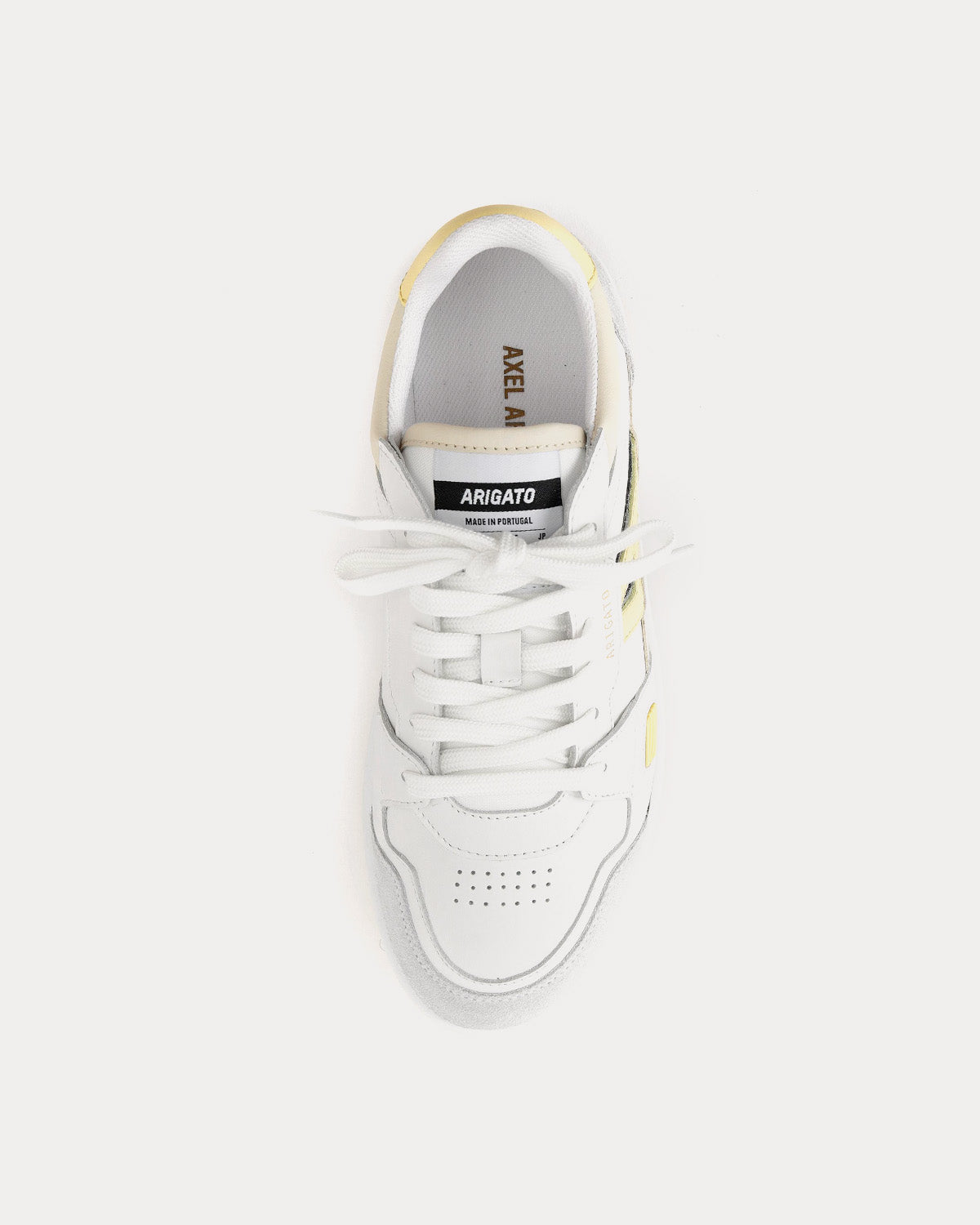 Axel Arigato A-Dice Lo White / Pale Yellow Low Top Sneakers - 2