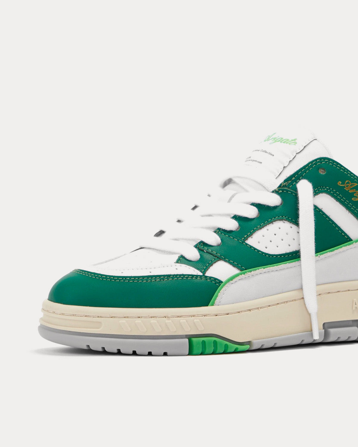 Axel Arigato Area Lo Green / White Low Top Sneakers - 2