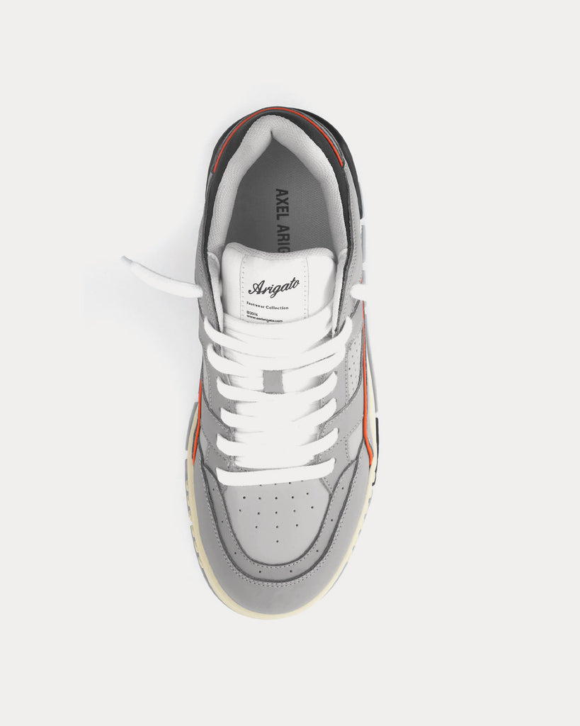 Axel Arigato Area Lo Grey Orange Low Top Sneakers Sneak in Peace