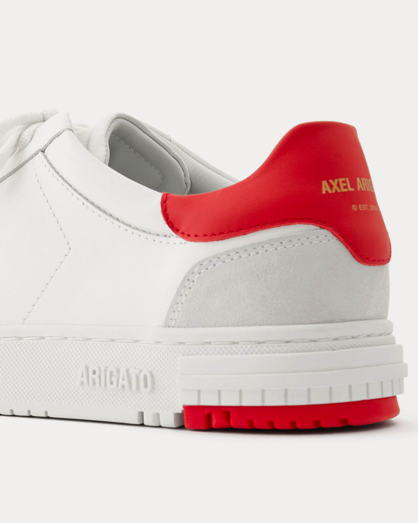 Axel Arigato Atlas White Red Low Top Sneakers Sneak in Peace