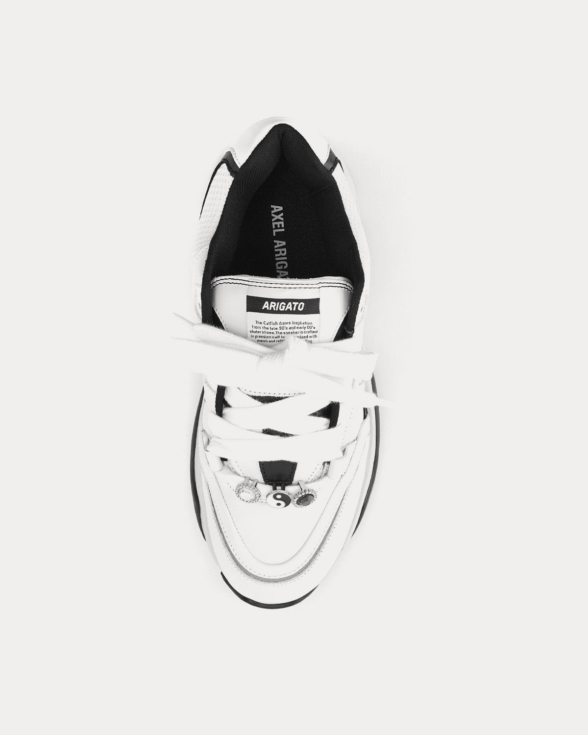 Axel Arigato Catfish Lo White / Black Low Top Sneakers - 2