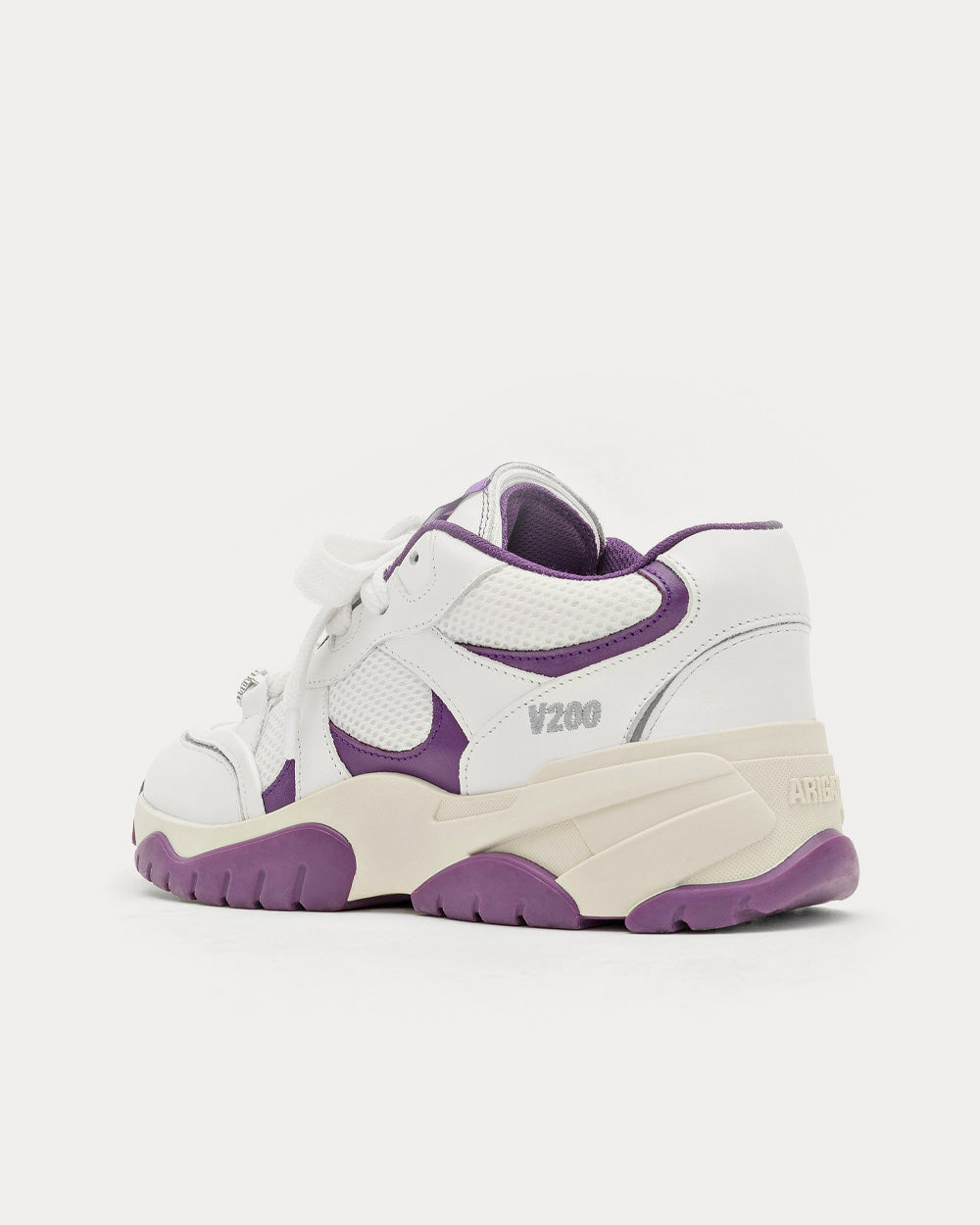 Axel Arigato Catfish Lo White / Purple Low Top Sneakers - 4