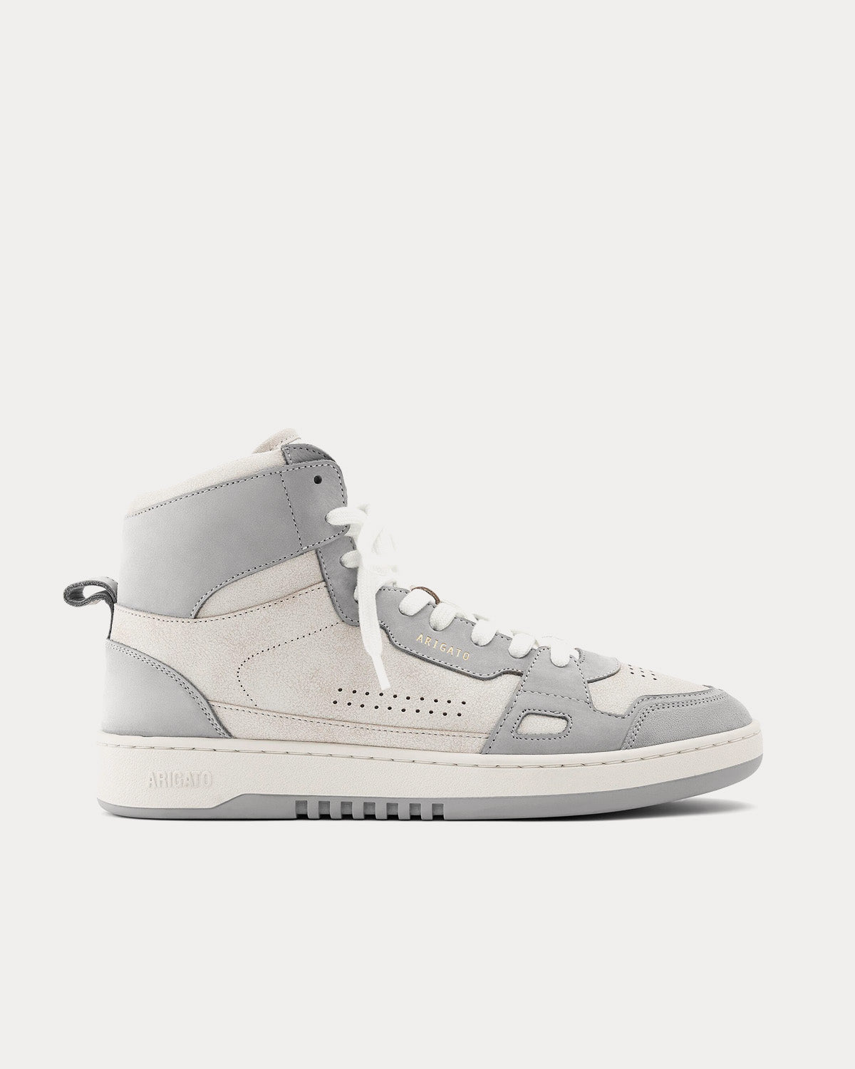 Axel Arigato Dice Hi Beige / Grey High Top Sneakers - 1