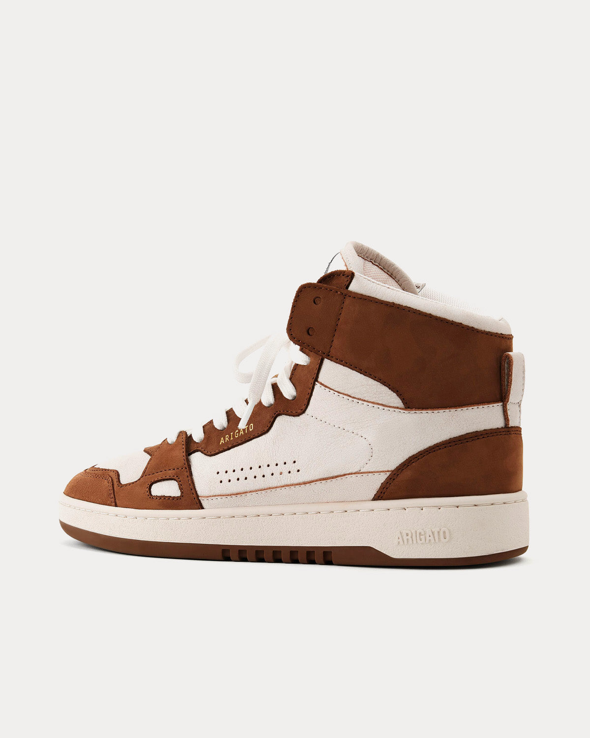 Axel Arigato Dice Hi Beige / Brown High Top Sneakers - 3