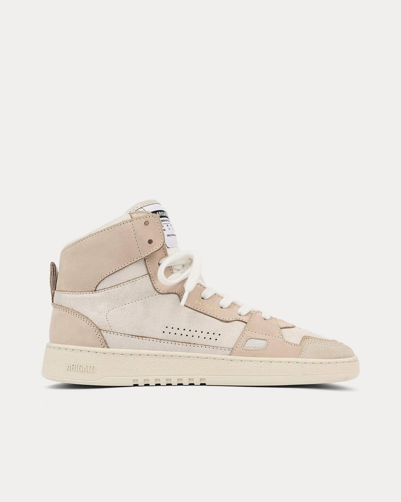 Axel Arigato Dice Hi Beige High Top Sneakers Sneak in Peace