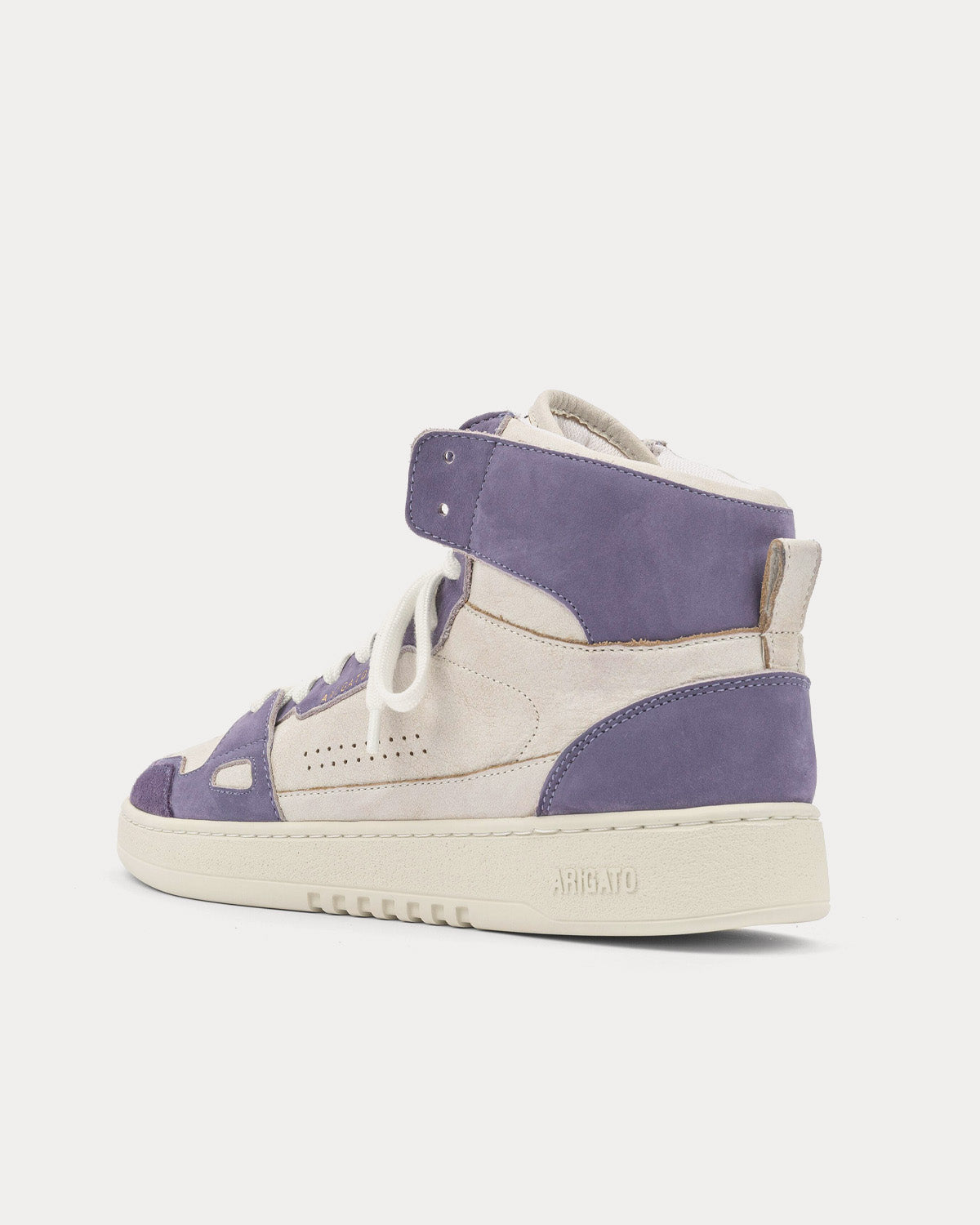 Axel Arigato Dice Hi Cremino / Purple High Top Sneakers - 3