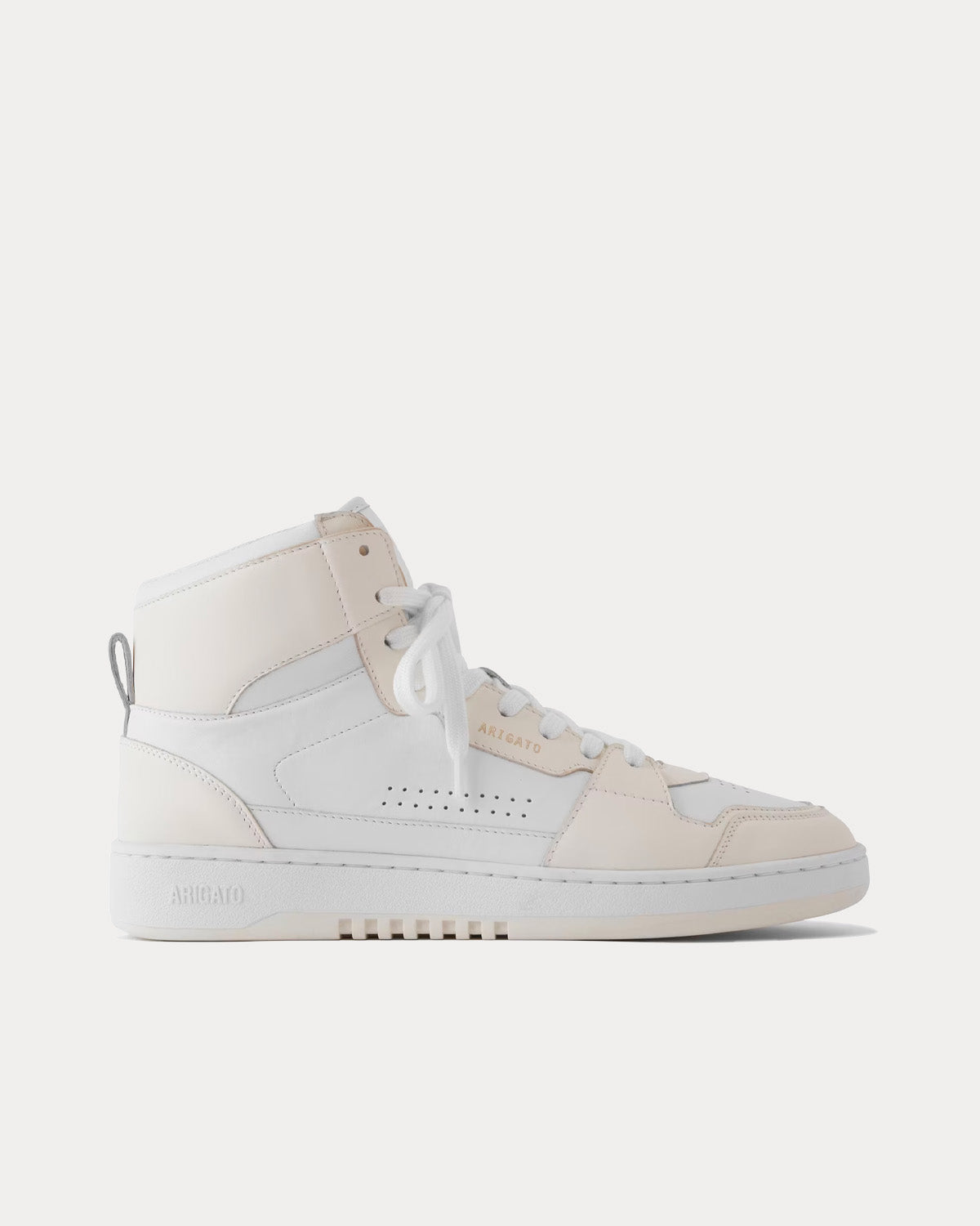 Axel Arigato Dice Hi White / Beige High Top Sneakers - 1