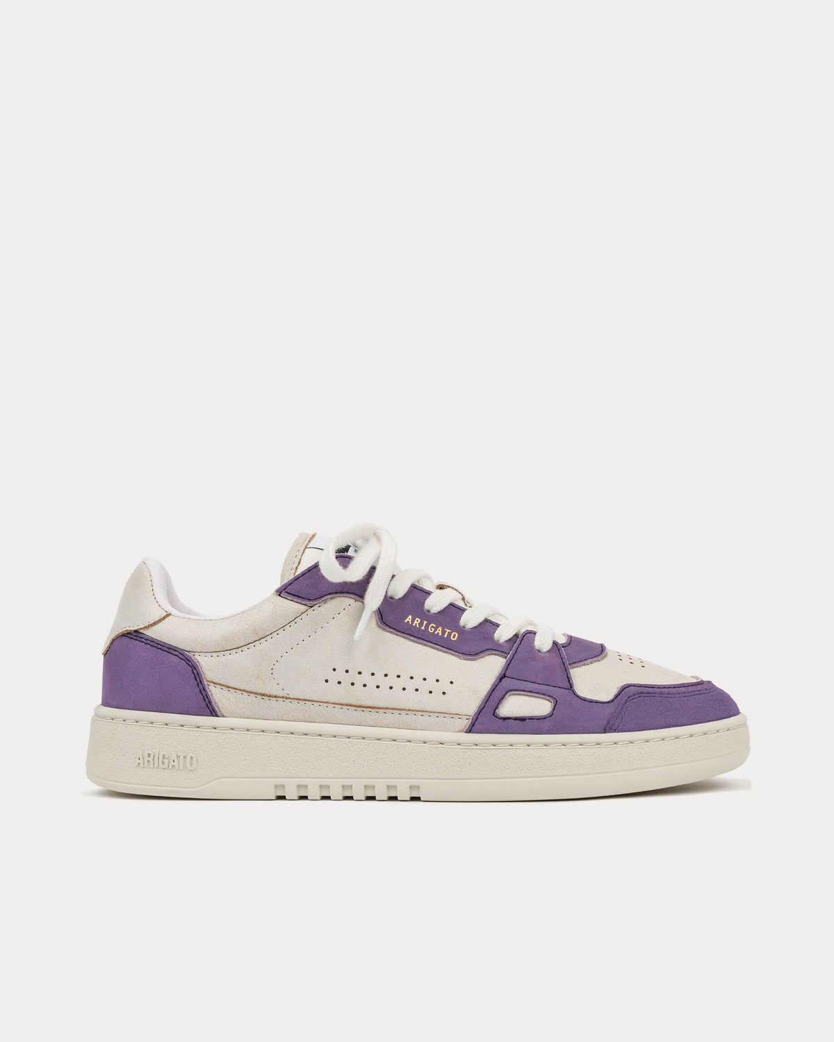 Axel Arigato Dice Lo Cremino / Purple Low Top Sneakers - 1