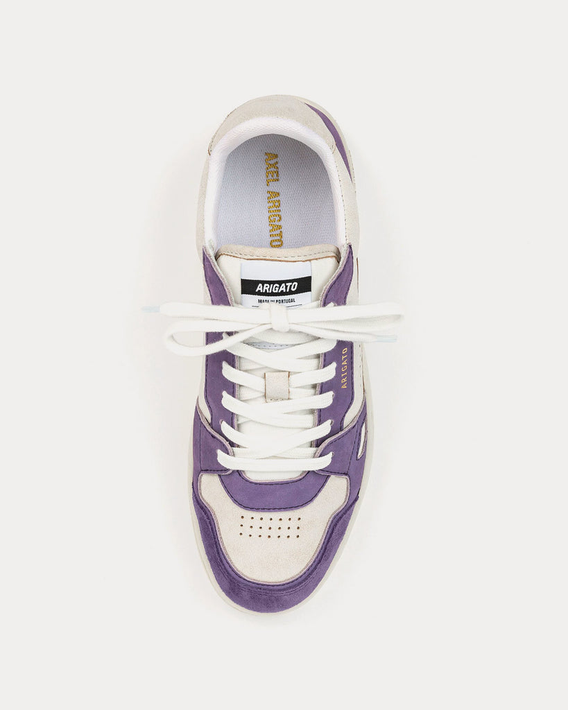 Axel Arigato Dice Lo Purple Low Top Sneakers Sneak in Peace