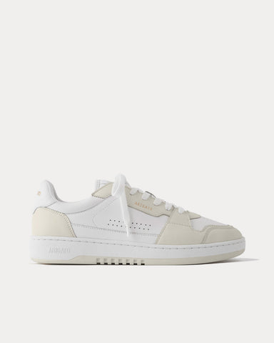 Axel Arigato Dice Lo White / Beige Low Top Sneakers