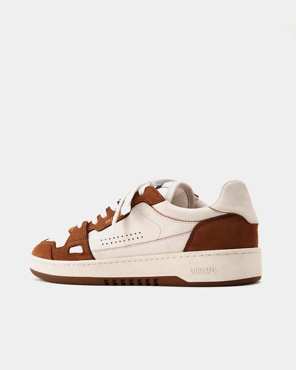 Axel Arigato Dice Lo White / Brown Low Top Sneakers - 3