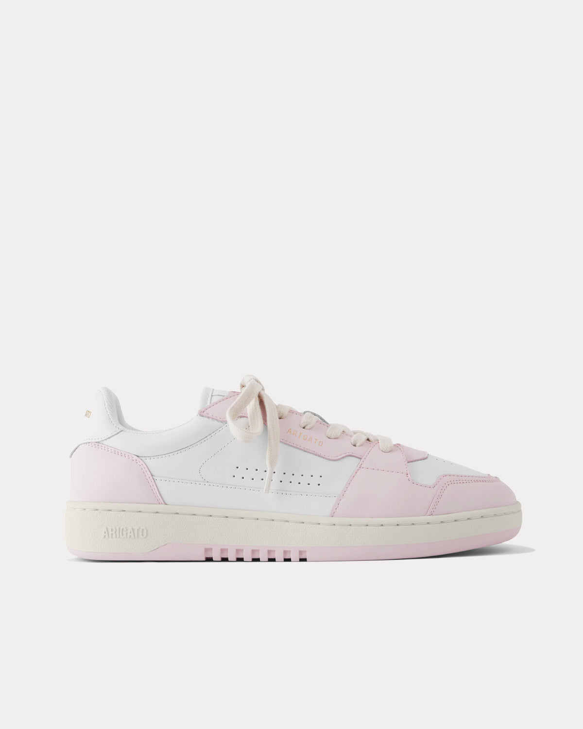 Axel Arigato Dice Lo White / Pink Low Top Sneakers - 1