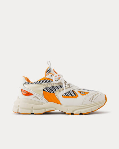 Axel Arigato Marathon Runner White / Orange Low Top Sneakers