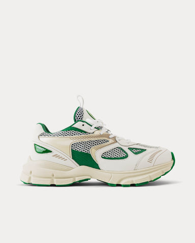 Axel Arigato Marathon Runner White / Kale Green Low Top Sneakers