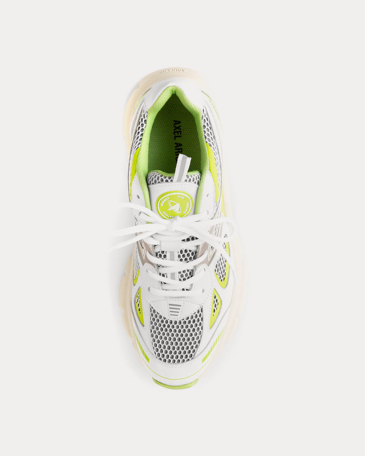 Axel Arigato Marathon Runner White / Lime Low Top Sneakers - 2