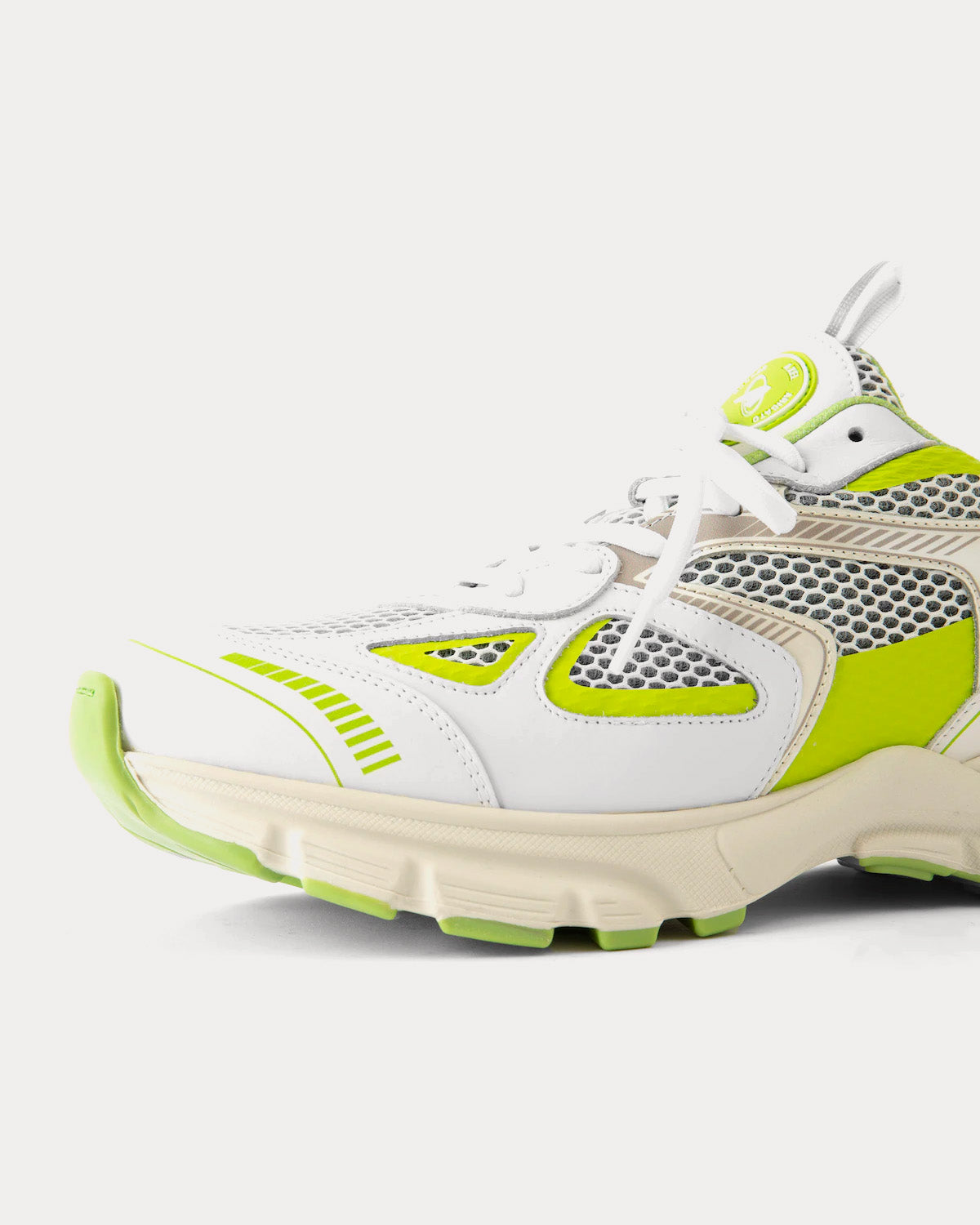 Axel Arigato Marathon Runner White / Lime Low Top Sneakers - 3